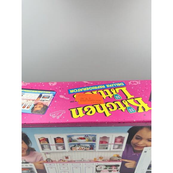 Vintage Tyco Kitchen Littles Deluxe Refrigerator Set Brand New - Picture 9 of 13